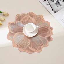 Boutique Clearance Sales Kitchen Mat PVC Soft Dining Table Mat Vase Mat Fashionable for Western Dining Tables