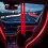 2Pcs Red Emergency Car Door Pull Strap for Quick Visual Identification and Easy Vehicle Escape Rope 5