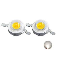 50pcs 1W 3W 5W Power COB LED Chips 40004500K Natural White Light Beads for DIY and Grow Lighting