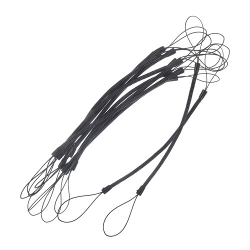 10Pcs Retractable Stylus Pen Lanyard with Smooth Cord and Secure Clip for Tablets Work and Study