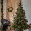Flocked Christmas Balls Brown Plastic 24PCS 4