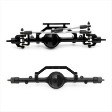 RC Crawler Axles 1/10 CNC Metal Front and Rear for D90 Gelande II Yota II Heavy Duty Upgrade