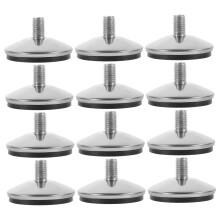 12pcs NonSkid ScrewIn Furniture Legs with AntiSlip Base for Chairs Tables Sofa Floor Protection