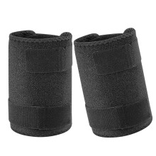2er-Pack ergonomische Armkompressionsmanschetten,-L Schwarz