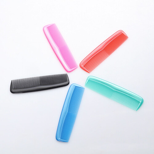 Sort plastik stylingkam 12,9 cm 1