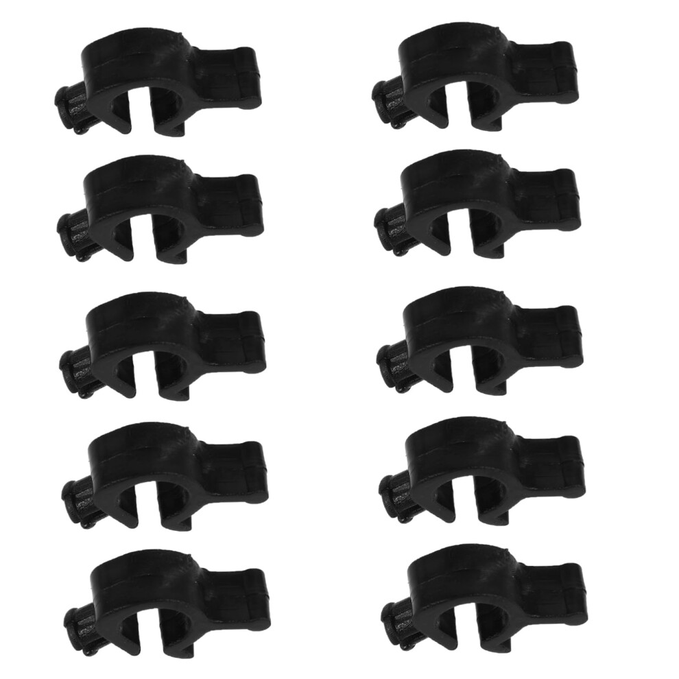 10Pcs Mining Helmet Cable Clips For Headlamp Wires Secure Attachment Easy Install For Construction 9771547106722