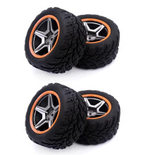 RC Car Wheels and Tires Set for Wltoys 104009 12428 12423 12402A 144001 9125 with Enhanced Grip