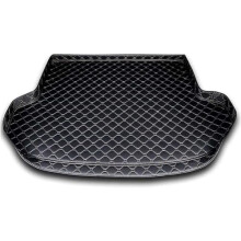Car Trunk Mat for MercedesBenz CClass Coupe C205 2015–2021, Custom Leather Cargo Liner, NonSlip Waterproof, Precise 3D Fit