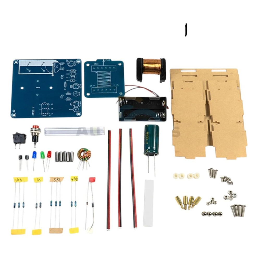 Diy Electronics Kit With Voltage Regulator And Leds For Prototyping And Soldering Projects 9092120853377