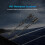 Y Branch Solar Panel Connectors 2Way PV Cable Connector IP67 Waterproof Fast Connect Design 4