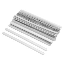 50Pcs 90Mm Aluminium Bande Nez Pont, Masque Nez Pont Bande Aluminium Bande pour le Visage Bricolage Faire Accessoires Artisanat
