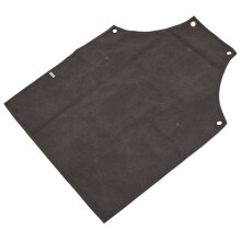 Deep Gray Barber Canvas Cook Apron Barista Bartender Chef Hairdressing Apron Catering Uniform Work Wear Anti-Dirty Overalls