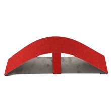 for SCX10 TRX4 KM2 90046 and Other Models Climbing Car SUV Obstacle Shaft Arch Bridge Red