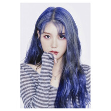 DIY IU Korean Star Singer Full Diamond Round Diamond Diamond Painting 30X40cm Suite Room Decoration