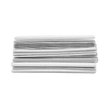 50 Peças 90mm Tira de Alumínio Ponte Nasal, Máscara Tira de Ponte Nasal Tira de Alumínio para Rosto DIY Fazendo Acessórios Artesanato