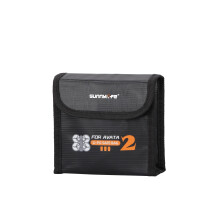 Fireproof Battery Storage Bag for DJI Avata 2, Large Holder Fits 3 Batteries, Safe Transport