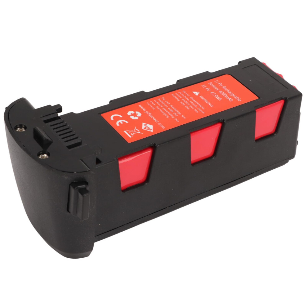 11.4V 4200Mah Lipo Battery Replacement With Pcm Safety For Longer Flight For Hubsan Zino Pro H117s 9092120853889