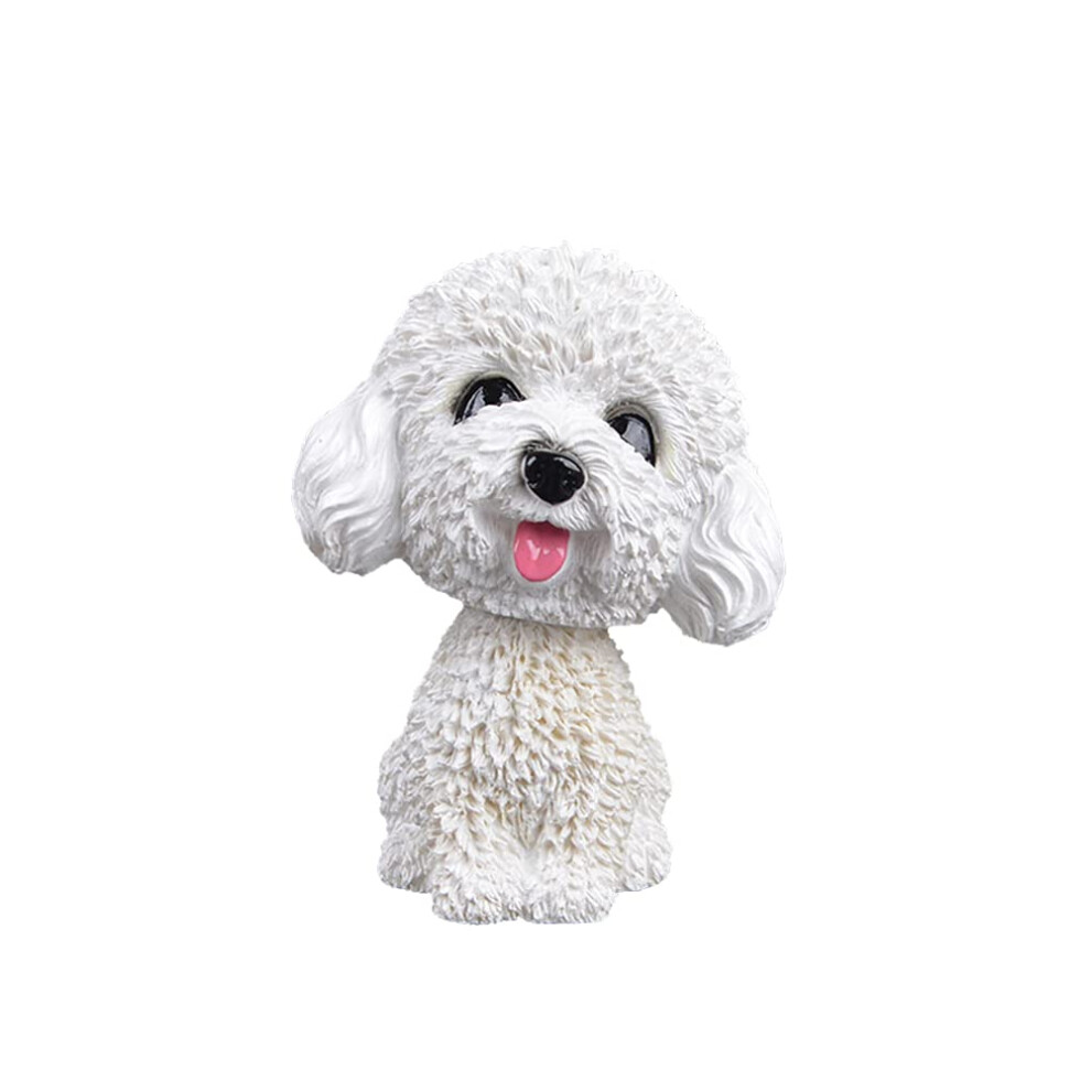 Car Bobble Head Dog Dashboard Ornament, Cute Shaking Head Puppy Decoration For Home Office Size F 9771547107699