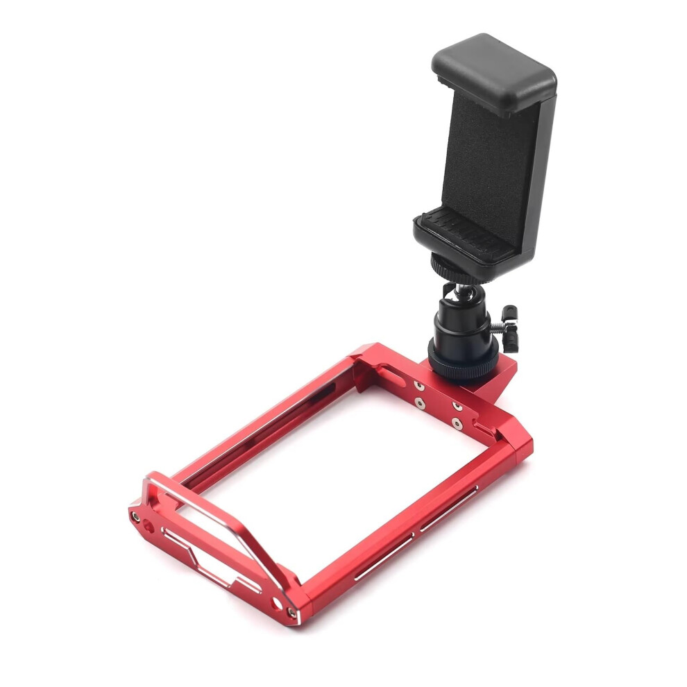Metal Transmitter Protector Frame Rc Phone Holder Lightweight Durable For Flysky Noble Nb4 Red 9771547107842