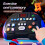 Black Blue Handheld Game Console for Kids Brain Development and Handson Skills Gift 2