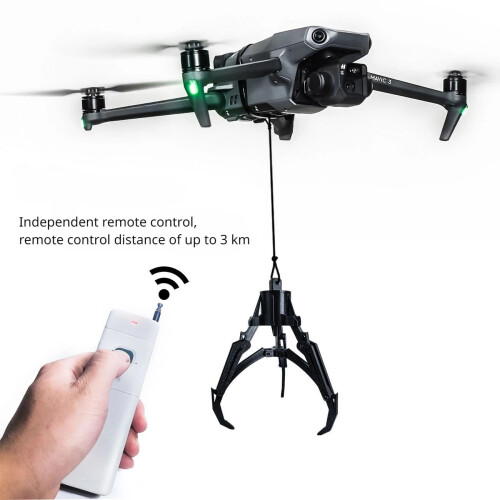 Claw Attachment with Airborne PickUp Capability, Lightweight, Fits Various Models for DJI Drone 1