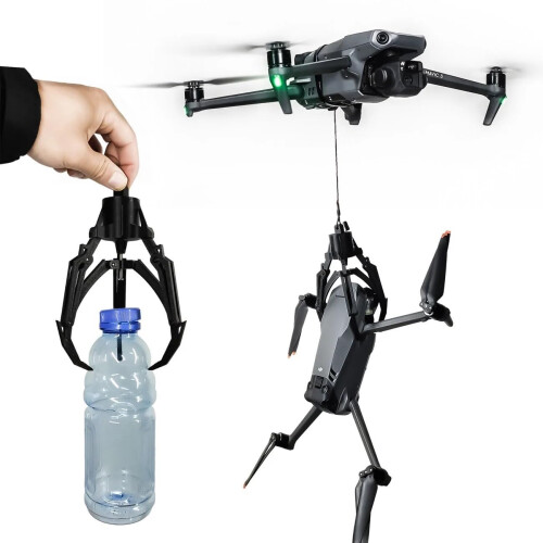 Claw Attachment with Airborne PickUp Capability, Lightweight, Fits Various Models for DJI Drone 2
