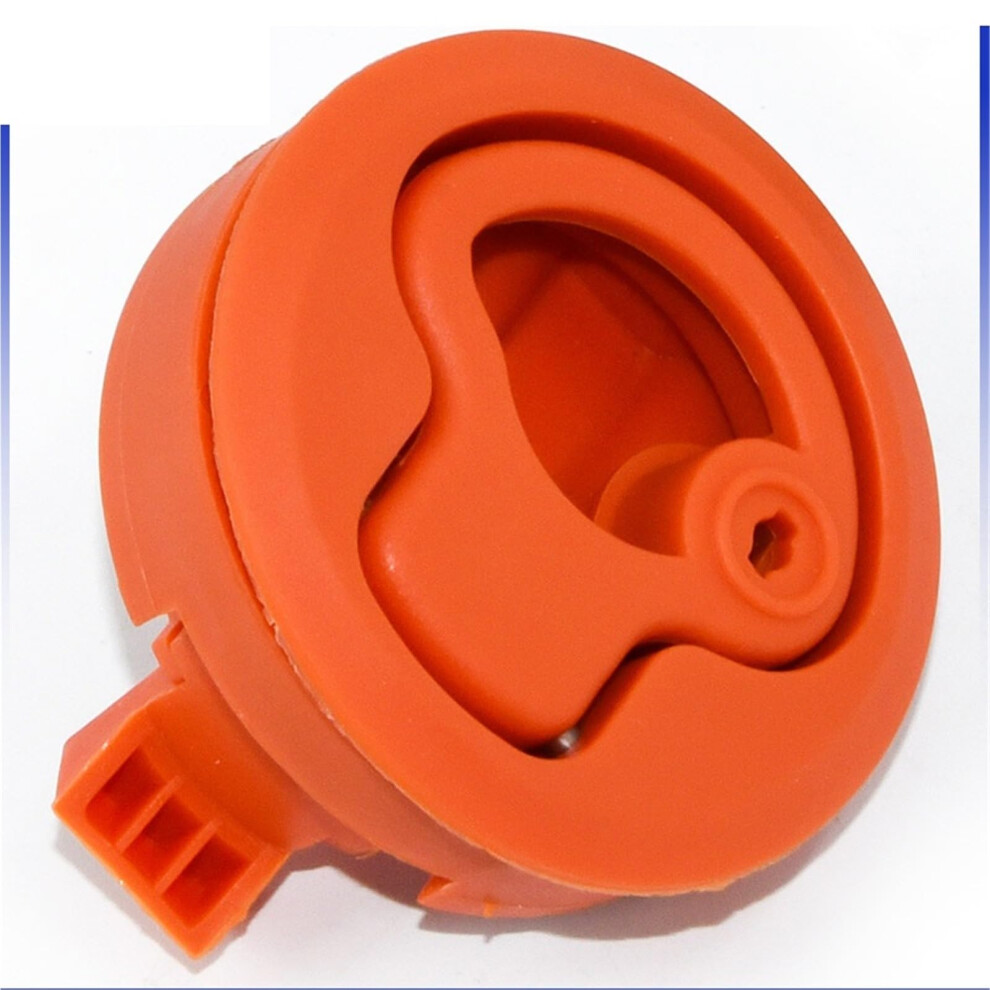 Red Aluminum Door Lock With Flush Pull Ring Slam Latch For Boat Camper Rv Trailer 1Pcs 9092120854541