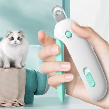 Cat Nagelklippare med Fil i Rostfritt Stål Portable Exakt Blodlinjepositionering Justerbart Hål PetAccessories,B