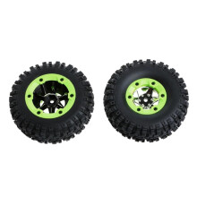 RC Car Tires and Wheel Rim Set for Wltoys 12428 12423 1:12 Scale, 8mm Hex, Enhanced Grip, 2pcs