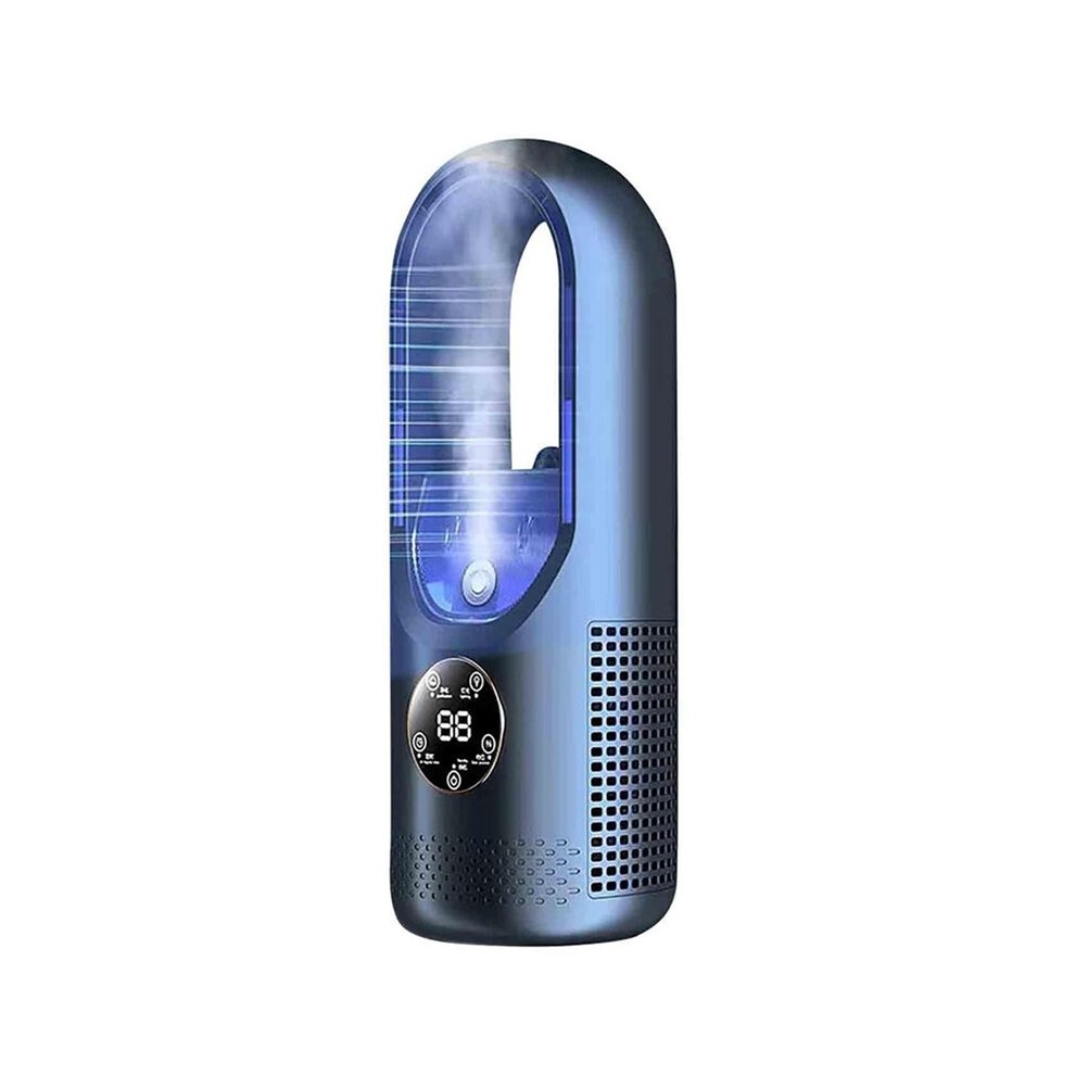 Bladeless Fan Electric Fan Household Dormitory Cooling Fan Spray Water-Cooled Desktop Fan 6032788636281