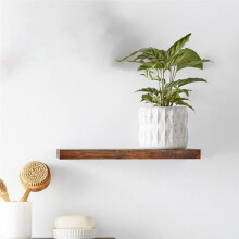 Modern Floating Shelves 0.98 Inches Thick for Wall, Wide Shelves for Kitchen, Living Room,Rustic Wooden Shelf