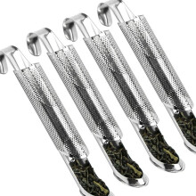 Kökstillbehör Ny Tesil Fantastiskt Rostfritt Stål Teinfuser Design Stativ Verktyg Tesked Tea Infuser Filter