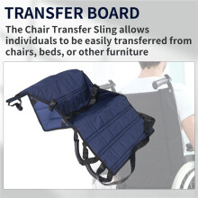 Tableau de Transfert pour Fauteuil Roulant, Élévateur de Patient Portable pour Escaliers, Chaises, Voitures, Dispositif D'Évacuation D'Urgence pour
