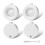 4-Pack Utbytesfilter för 3,6L/4,6L/6L/8L Heavy Force Pet Water Dispenser, Byte Av Vattenfilter för Hundar, (1 Borste) 1