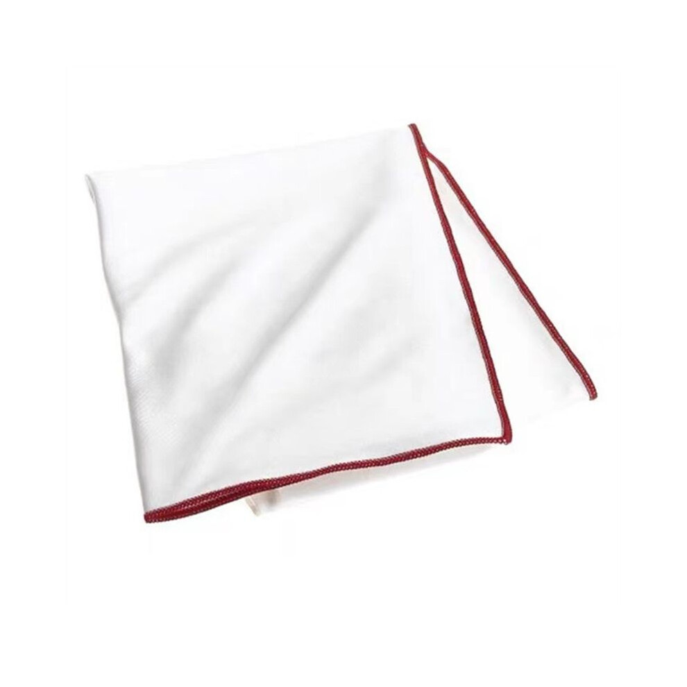 Tauoh White Wine Glass Polisher And Wine Glass Polishing Cloth For Lint, Streak And Streak-Free Cleaning Of Wine Glasses, 1Pcs