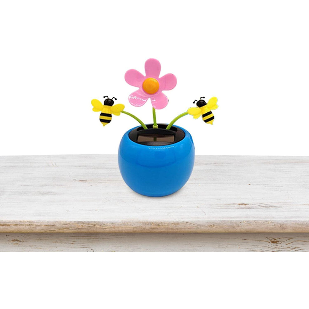 Solar Dancing Flower For Car Dashboard With Solar Powered Motion And Continuous Gentle Sway 9092120855227