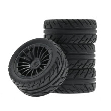 RC Car Tires 1/16 Scale Rubber Wheels for UDIRC SG16031605 Enhanced Grip OffRoad Racing Set