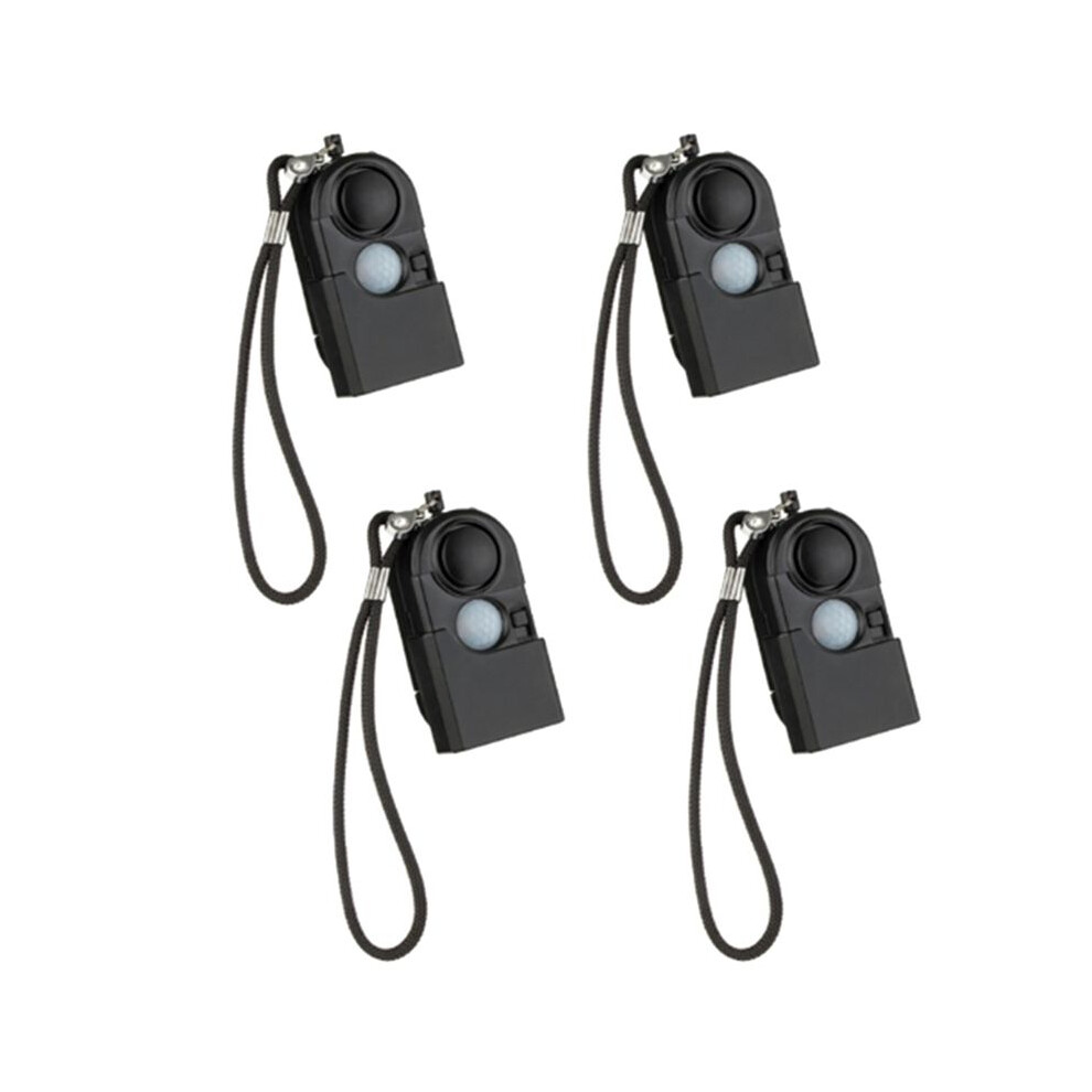 4 Pcs Camping Travel Portable Pir Infrared Motion Sensor Detector Alarm 120Db Wireless Home Security Anti-Theft 6031029700415