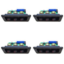 4X Digital Power Amplifier Brett Stereo Amp NS4110B Sound Amplifier 2X20W HIFI Amplificador HöHen Bass Ton, mit Panel