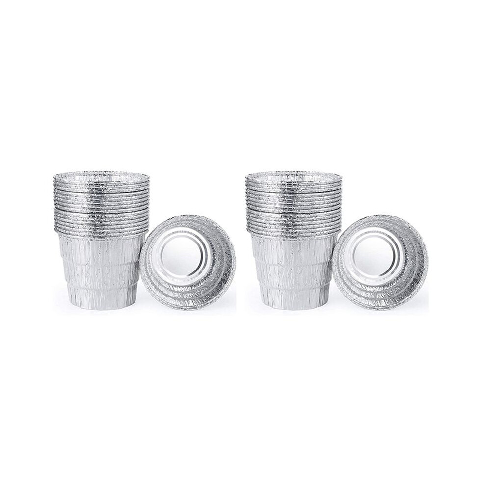 Semoic Green Disposable Grease Bucket Liners Fit For Traeger Wood Fired Pellet Bbq Grill Accessories 12 Pack