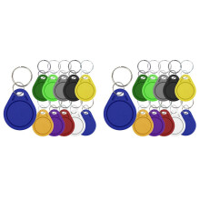 100Pcs UID 13.56MHz Block 0 Sector Writable IC Card Clone Changeable Keyfobs Key Tags 1K S50 RFID Access Control