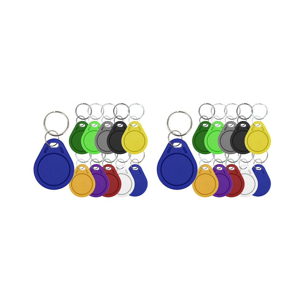 100Pcs Uid 13.56Mhz Block 0 Sector Writable Ic Card Clone Changeable Keyfobs Key Tags 1K S50 Rfid Access Control 6032845792271