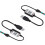 2X Wireless  LED Dimmer Remote Controller DC5-24V Phone APP Connection Control for RGB Light Strip Timer 1