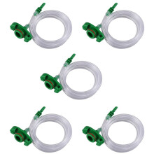 5X 30CC-50CC Plastic Transparent Air Tubing Glue Dispenser Syringe Adapter