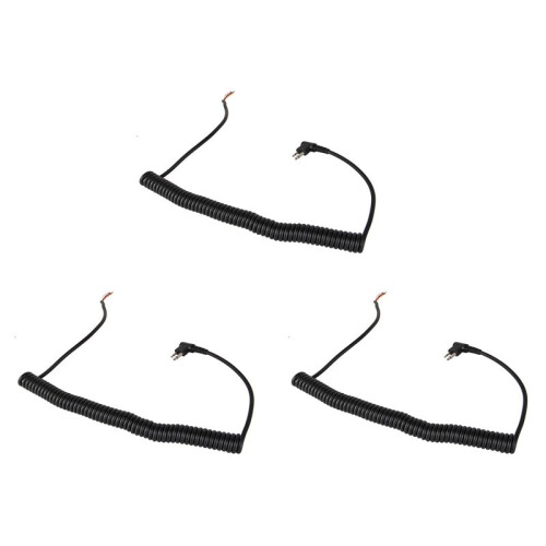 3X 2pin 4 Wire Speaker MIC Cable Spring  for  GP88S GP3688 GP2000 PMMN4013A