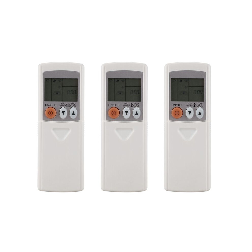 3X Durable Remote Control Kd06es For Km09a Km09d Km09e Air Conditioner White 4712189293901