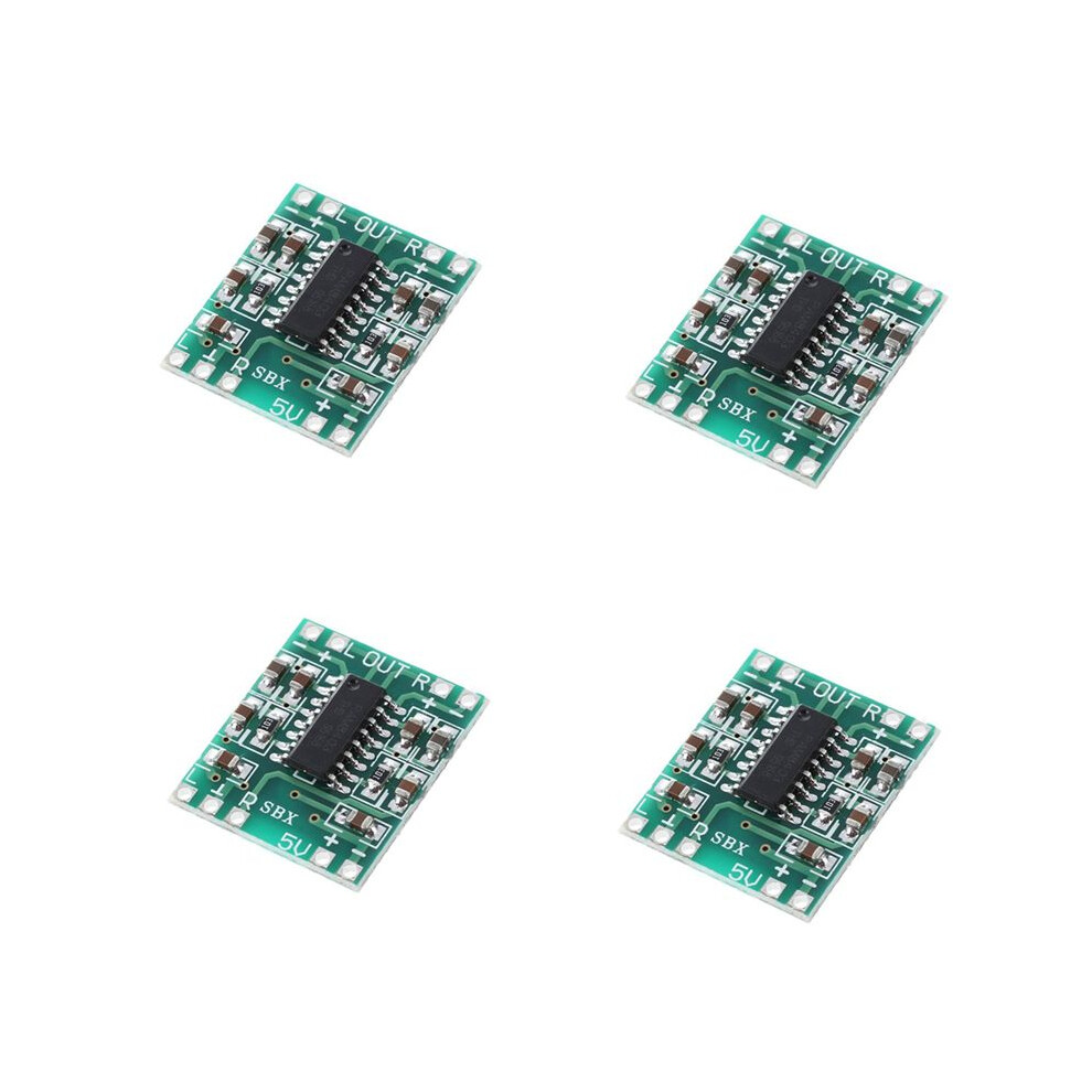 4X Pam8403 Audio Module Usb 5V Class D Digital Amplifier Amplifier Board Lcd Green 6033295250687