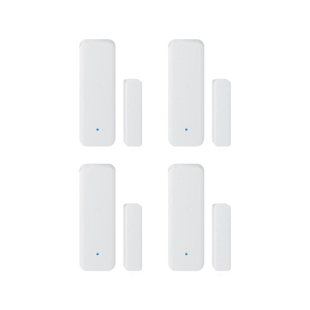 4X Tuya Zigbee 3.0 Window Door Sensor Wireless Connection Multifunction For Echo Hub Smartlife App 6033923091910