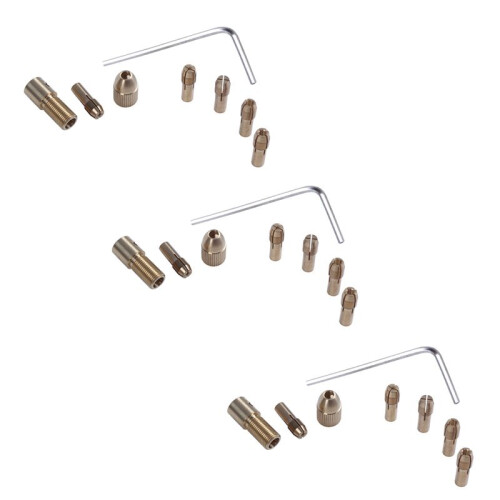 24-Piece 0.5-3mm Drill Chuck Collets Set of Quick Chuck for  Tools