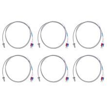 6pcs 3.3Ft K Type Thermocouple Temperature Controller 0-400C Sensor Probe
